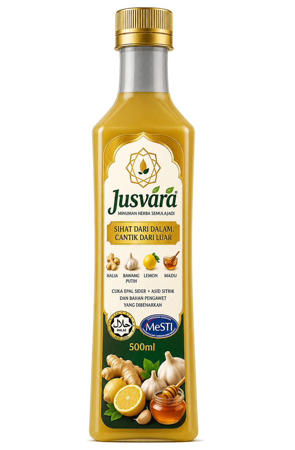 Botol Jusvara Minuman Herba Semulajadi 500ml